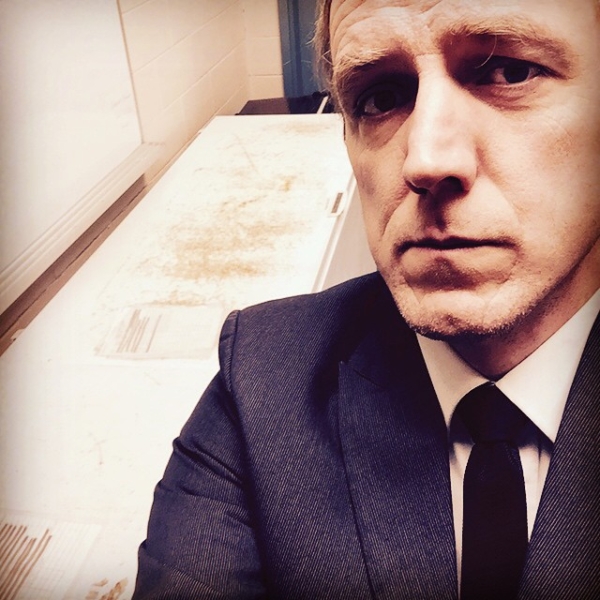 Full black suit mode for #tiedayfriday as it is the 13th. With deep freezers top accent.