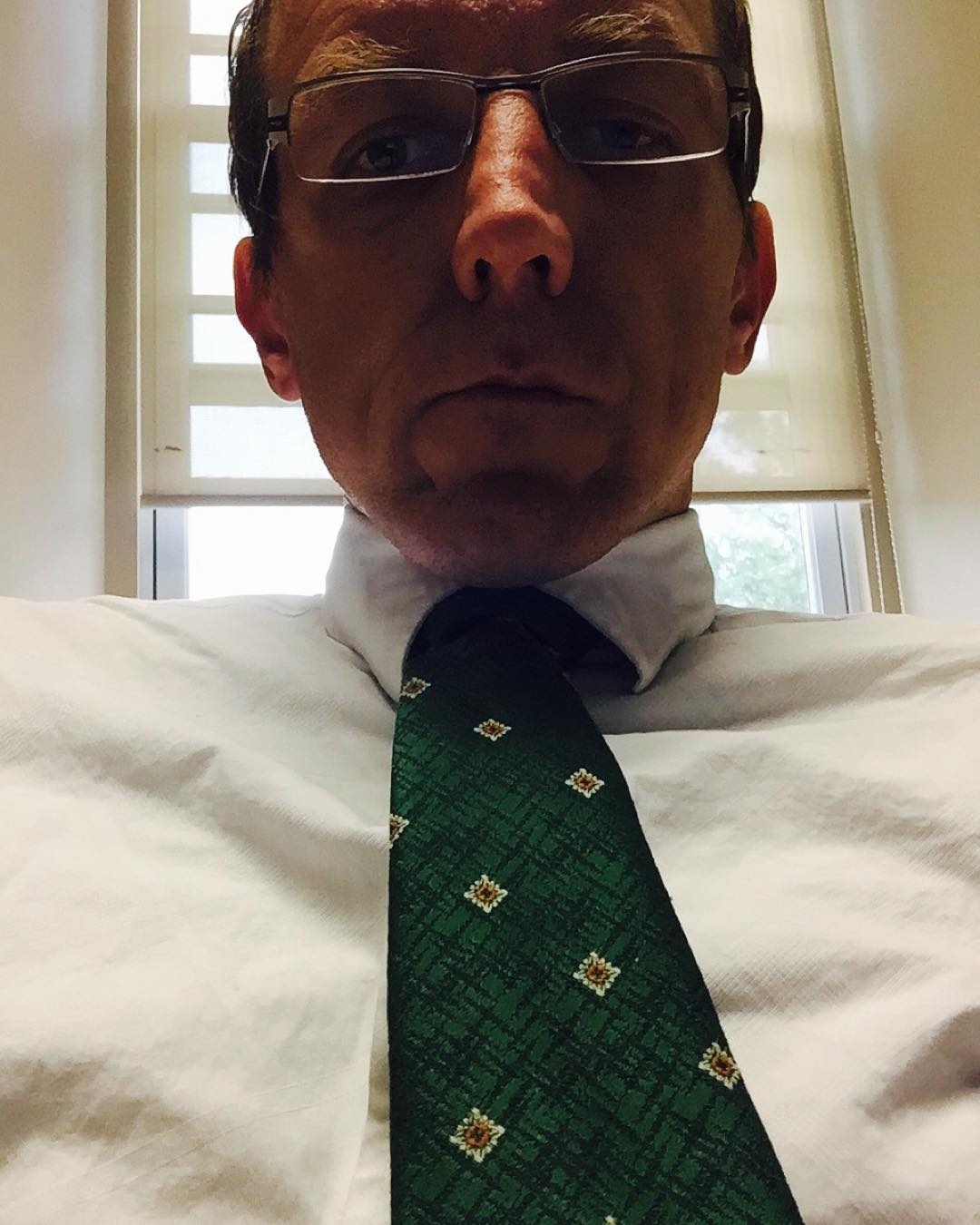 Learning analytics meeting. Wearing Jerry’s green and gold for #tiedayfriday #ftw
