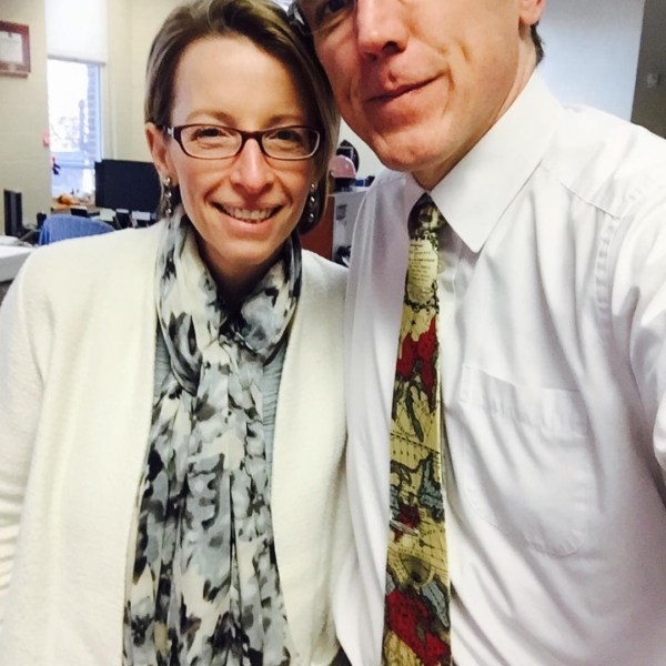 Voyage themed #tiedayfriday for our esteemed and awesome CIO’s last day. Will miss her greatly. #raerules