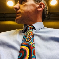 My awesome #jerrygarciaties  #tiedayfriday for the last Friday I’ll be in office with @adelle.patten as she leaves us soon for her #studentlife
