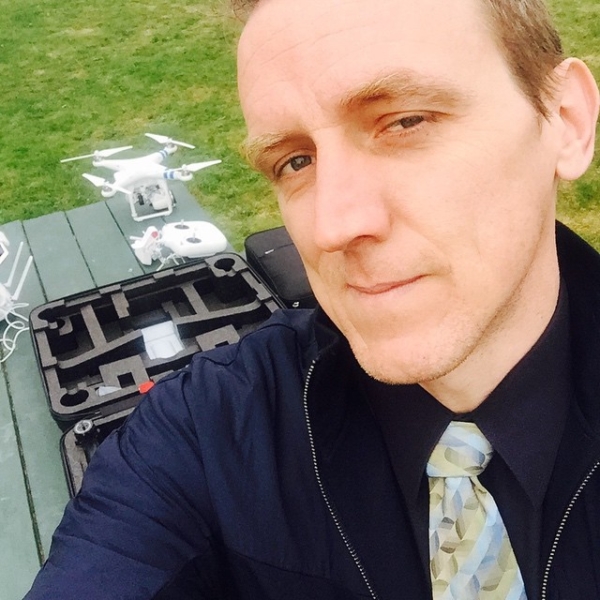 Pretty cool #tiedayfriday this week as I filmed a #drones workshop this AM
